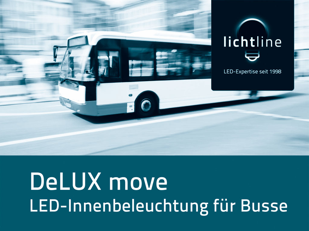 Industrievertretung Maffei GmbH  Lichtline DeLUX move - LED-Innenbeleuchtung  für Busse & LKW